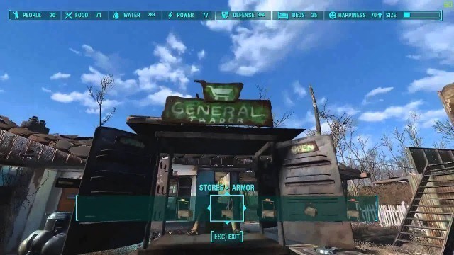 'Fallout 4 - Vault Tec Rep/Trader bug + Base Food/Water/Beds/Defense bug FIX!'