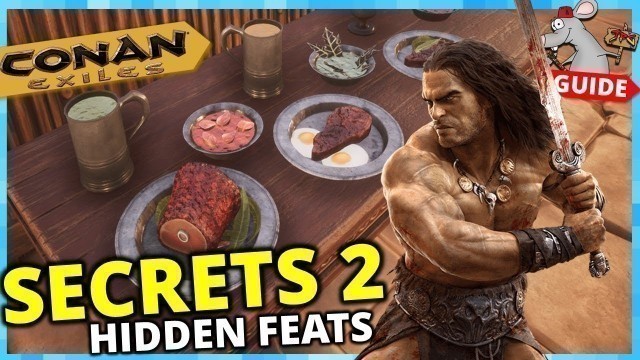 'CONAN EXILES PS4 SECRETS 2 - All Food Brewing Recipe Locations'