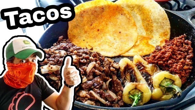 'How To Make TACOS - Should I TIP Myself? - Mexican Street Food STYLE'