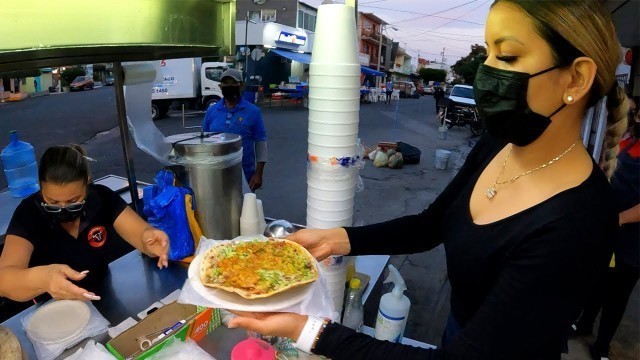 '$3.50 Mexican Chorreada Sinaloa Street Food 