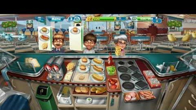 'Fast food court Level 39 | cooking fever | Love of games'