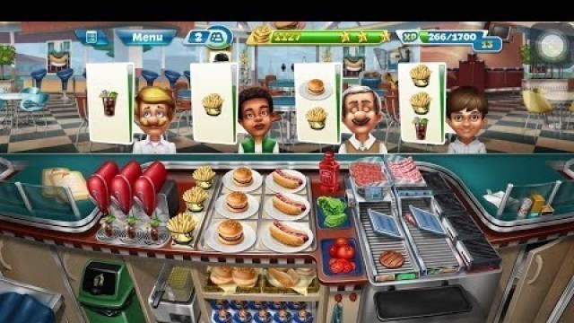 'Cooking Fever | Fast Food Court Level 40 | Walkthrough 104 Game'