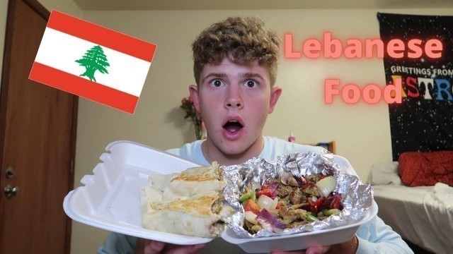 'LEBANESE FOOD MUKBANG'