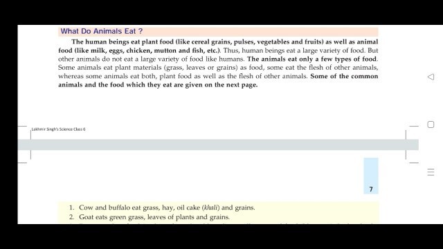 'Class-6 | L-13 | Chapter-1 | Food: Where Does It Come From? | Lakhmir Singh And Manjit Kaur Book'