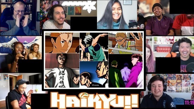 'Above || Haikyuu Season 2 Episode 11 Reaction Mashup [2x11]'