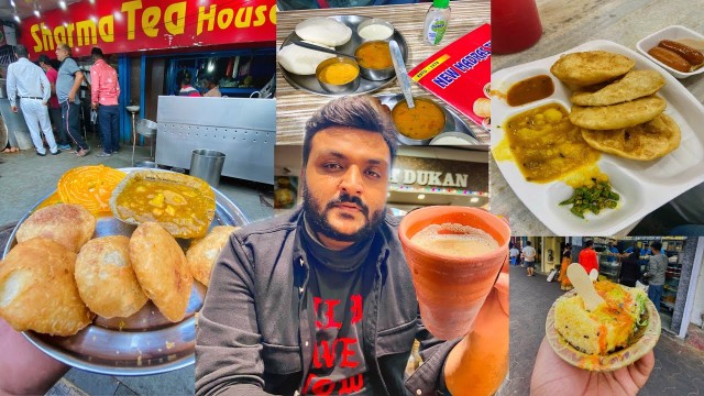 'Famous Breakfast try karne hum yaha aagye || Kolkata Street Food Vlog 