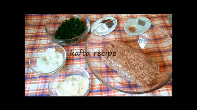 'The Kafta Recipe (Lebanese Food)'