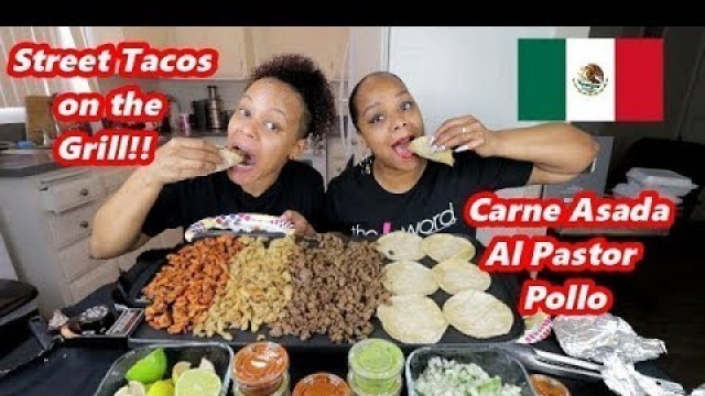 'MEXICAN STREET TACOS | MEXICAN FOOD MUKBANG!!!'