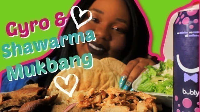 'Gyro and Chicken Shawarma Lebanese Food Mukbang/ World\'s Toughest Race: Eco-Challenge Fiji Review'