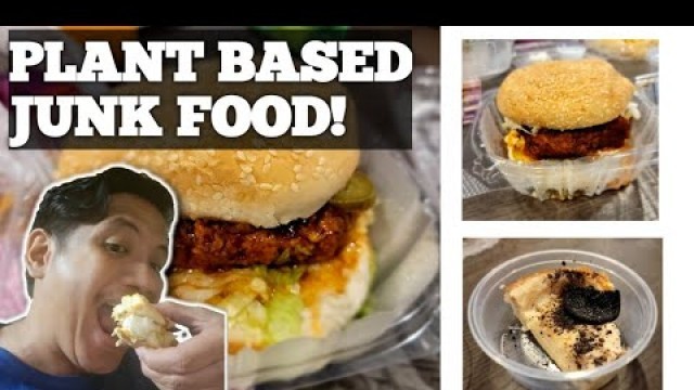 'Plant Based Junk Food - Pop Up Restaurant - Chicken Sandwiches!'