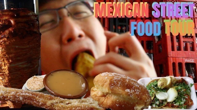 'MEXICAN STREET FOOD TOUR - THE BEST TACOS + CRISPY CHURROS + Fish Soup in Monterrey, Mexico!'