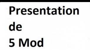 'Persentation de 5 mod minecraft'