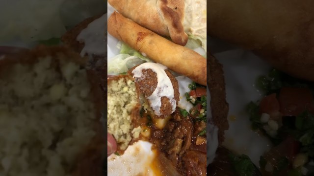 'Lebanese food is also vegetarian !'