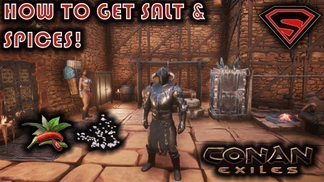 'CONAN EXILES HOW TO GET SPICES AND SALT'