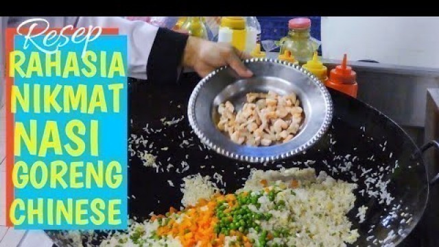 'RESEP RAHASIA NIKMAT NASI GORENG CHINESE/HONGKONG || MASAK NASGOR CHINESE 90 PORSI'