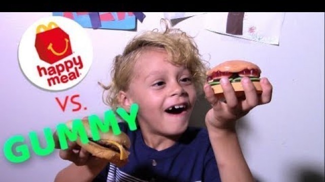 'Gummy vs Real Food - Happy Meal Addition'