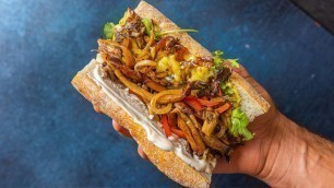 'VEGAN CHEESE STEAK SUB | VEGAN JUNK FOOD'